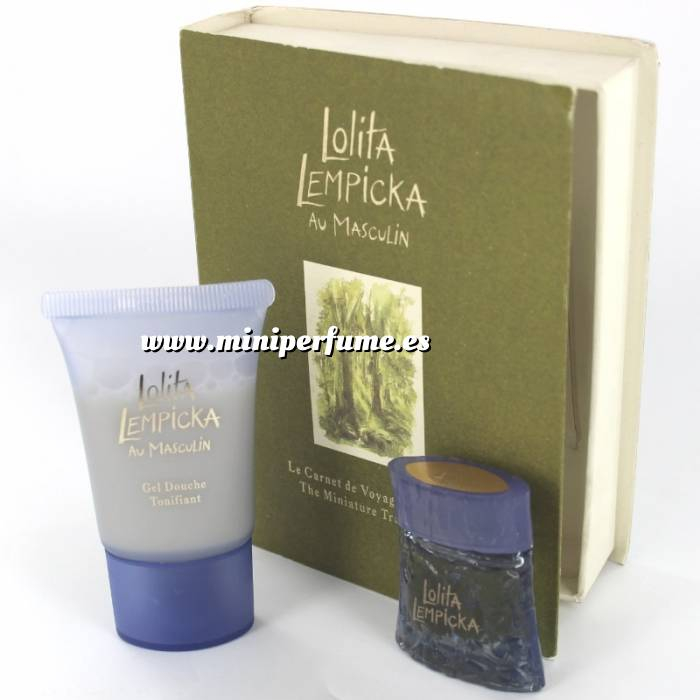 Imagen EDICIONES ESPECIALES Lolita Lempicka Au Masculin Eau de Toilette 5ml. más Gel Douche 20ml. (EDICIÓN ESPECIAL - Travel Book) (Últimas Unidades) 