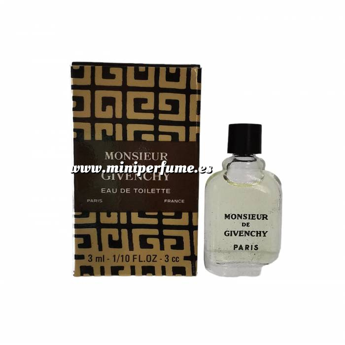Imagen Mini Perfumes Hombre MONSIEUR by Givenchy EDT 3 ml en caja 