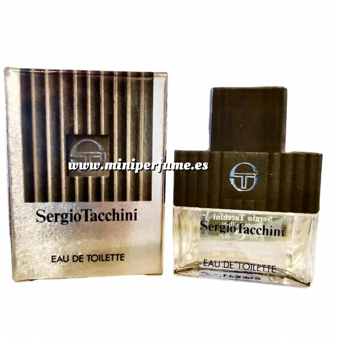 Imagen Mini Perfumes Hombre Sergio Tacchini Eau de Toilette 8 ml (Ideal Coleccionistas) en caja 