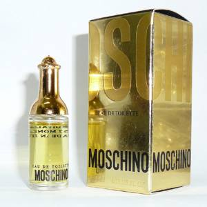 Década de los 80 - MOSCHINO by Moschino EDT 4 ml (CAJA DEFECTUOSA) 