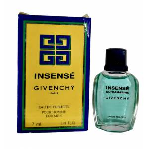 Mini Perfumes Hombre - Insensé Ultramarine 7 ml Givenchy-CAJA AMARILLA DEFECTUOSA- (Ideal Coleccionistas) (Últimas Unidades) 