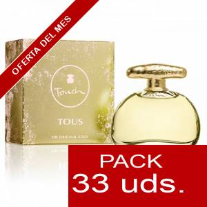 PACKS SIMPLES - TOUCH GOLD EDT 4 ml by Tous PACK 33 UDS 